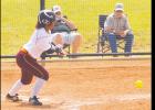 Sophomore Riley Bryson got the Lady Reds offense going in the first inning. She got on base with a leadoff bunt and scored after Kara Bearshield’s two-RBI double.
